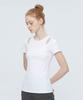 SPERRY Cut-Out Slit Crop Short Sleeve Tee_Ivory [Spru_0002]