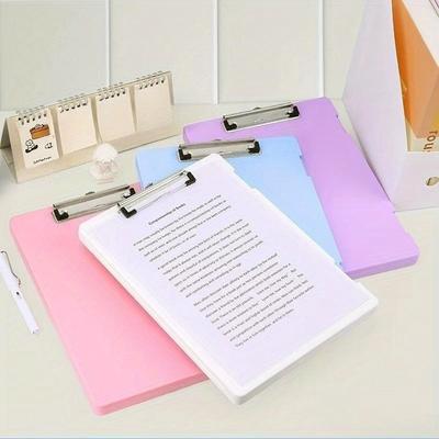 A4 Plastic Folder Organizer,Multifunctional Writing Pad for Exam Document,Music Score,Office,Ideal for Student and Professional.