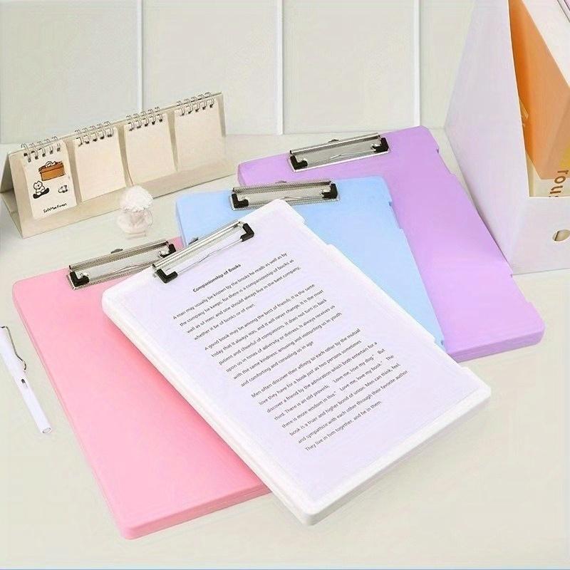 A4 Plastic Folder Organizer,Multifunctional Writing Pad for Exam Document,Music Score,Office,Ideal for Student and Professional.