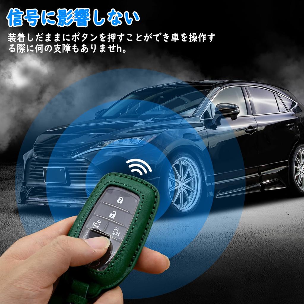 Ysemco Compatible Toyota Smart Key Case for Alphard Vellfire 40/30 Harley 80 Prius 60