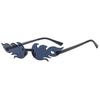 Flame Sunglasses - Trendy Frameless UV Protection Candy Color Shades for Dance Parties