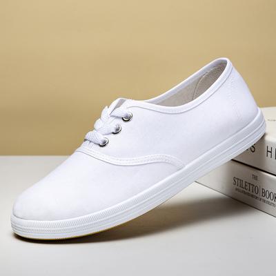 Scarpe, scarpe da infermiera, scarpe in tessuto, ballerine antiscivolo, scarpe casual tinta unita