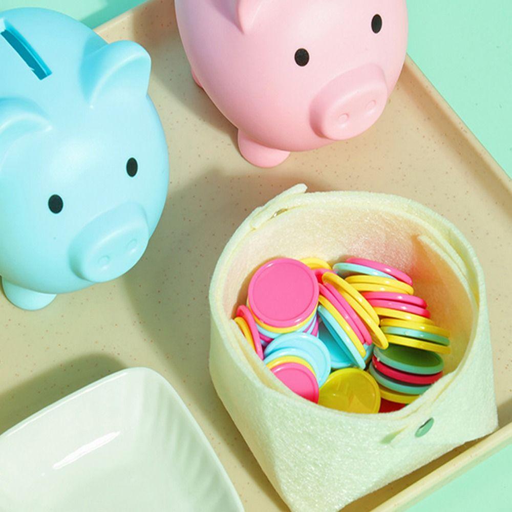 Colorful Piggy Bank Color Matching Toys Toddler Coin-operated Toy Movement Training for Children