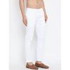 See Designs White Cotton Regular Fit Pyjamas N Elasticated Waistband_SDPJ100L