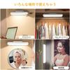 LED Desk USB 3 Color Adjustable Stepless Magnet Suitable for Study Vanity and More Eye-Friendly Lamp, 1800mAh, Rechargeable, Temperatures, Angle,