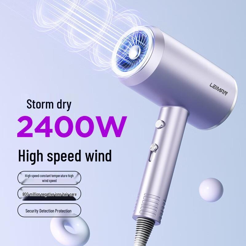 

Jiaxiu 2400W High-Speed Negative Ion Hair Dryer