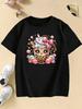 Cute Graphic Kids Tshirts Summer Short Sleeve Tees Cartoon Animal Boys Girls Clothes Kawaii Tops Y2K Children Tshirt