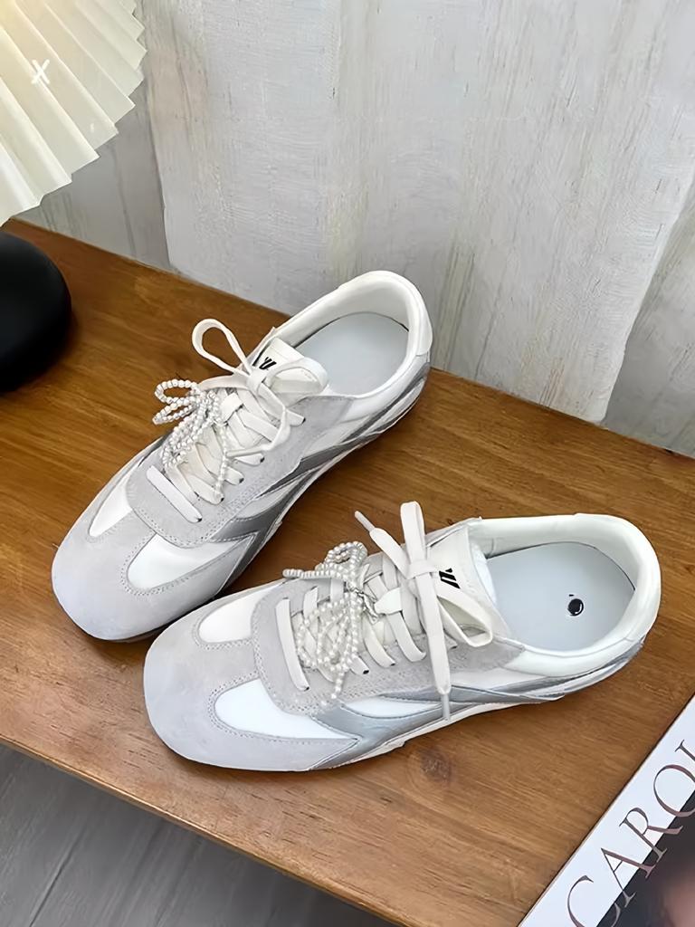 Retro American German Training Shoes Women's Spring 2025 New Fashion Versatile Comfortable Sports Leisure Niche Feeling Board Shoes