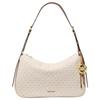 Nolita Artificial Leather Crossbody Bags Medium Women's Vanilla White & Acorn Brown 30F5GY5M2B-VANILLA