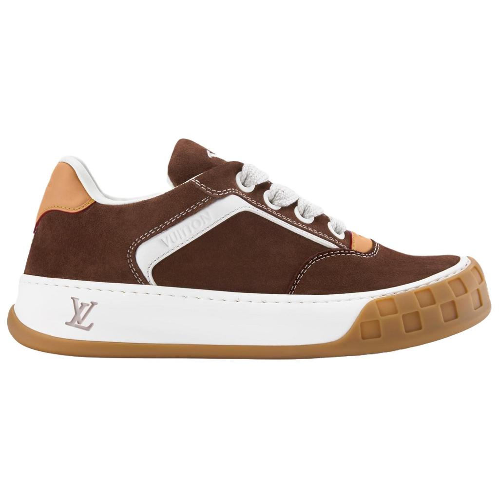 Louis Vuitton Tilted Low Top Skateboard Shoes Men's Chestnut 1AJ766