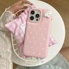 3D Cute Polka Dot Angel Wings Silicone Phone Case for IPhone 16 15 14 13 Pro Max 14 15 Plus Shockproof Cover for IPhone 16 Pro