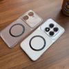Case for Xiaomi Redmi Note 15 Pro+,Pro 5G 4G,15 5G,POCO M8 Pro 5G,M8 5G Wireless Charging Magnetic Ring Casing Anti-Fingerprint Matte Cover