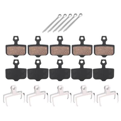 5 Pairs 30MM Mountain Bike Disc Brake Pads Resin SemiMetal Electromobile Brake Pads