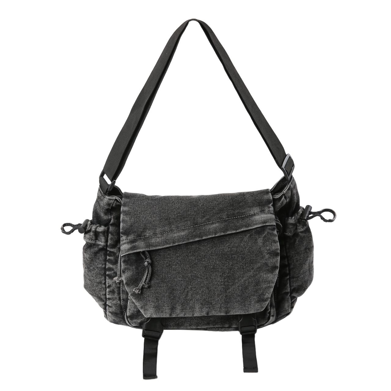 

2026 Hot Sale Large Capacity Denim Zipper Solid Color Sweet Crossbody Bags Sweet Commute Simple Versatile Ladies Shoulder Bags чёрный
