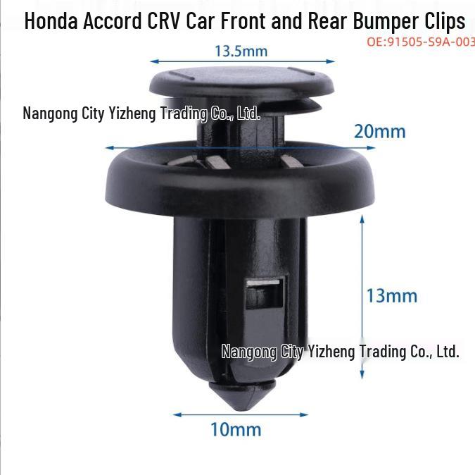 

Honda Civic 8th Gen Accord Front & Rear Bumper Clips (91505S9A003)