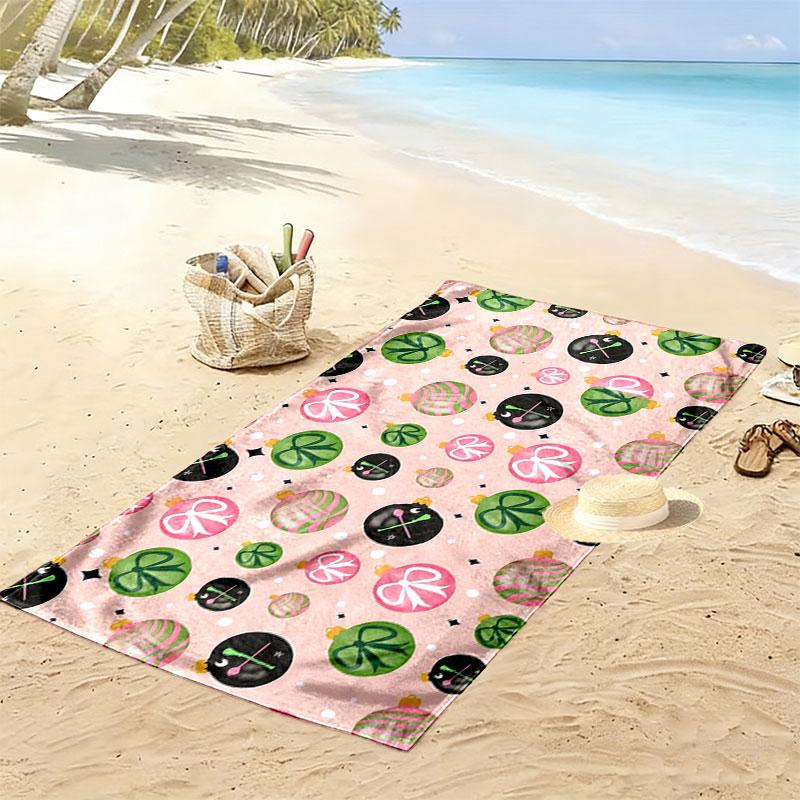 Wicked Print Beach Towel, Large Soft Quick Dry Towel for Beach Camping Swimming