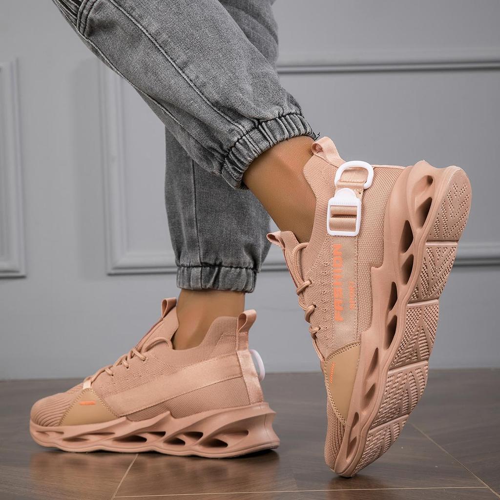 Unisex Sneakers, Blade, Blade Tjock Bottom Mesh, Fashionable Light, Stora sportskor Damsportskor