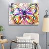 5D Diy Diamond Painting Big Flower Butterfly Cross Stitch Set Full Diamond Embroidery Mosaic Art Picture of Rhinestones Decor Gift