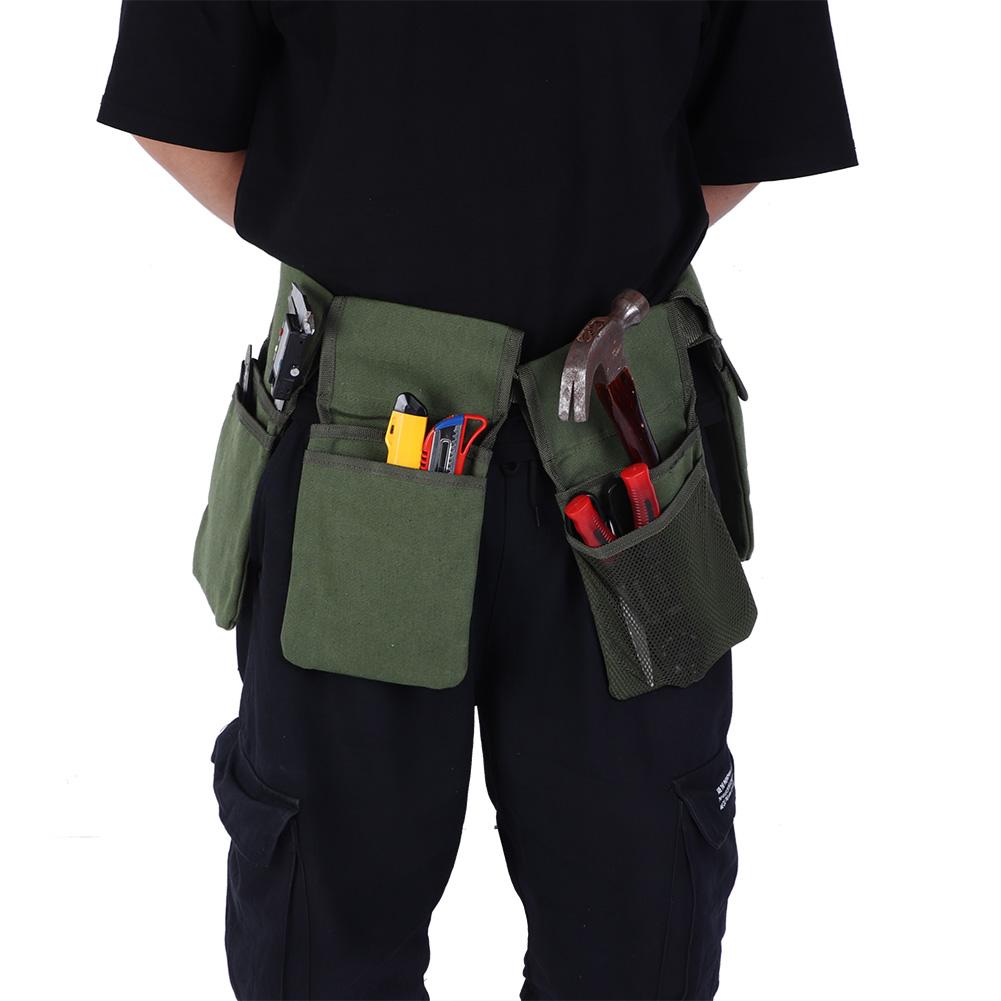 Multi Functional Portable 7 Pocket Garden Tool Bag Waterproof Waist Strap Tool Bag