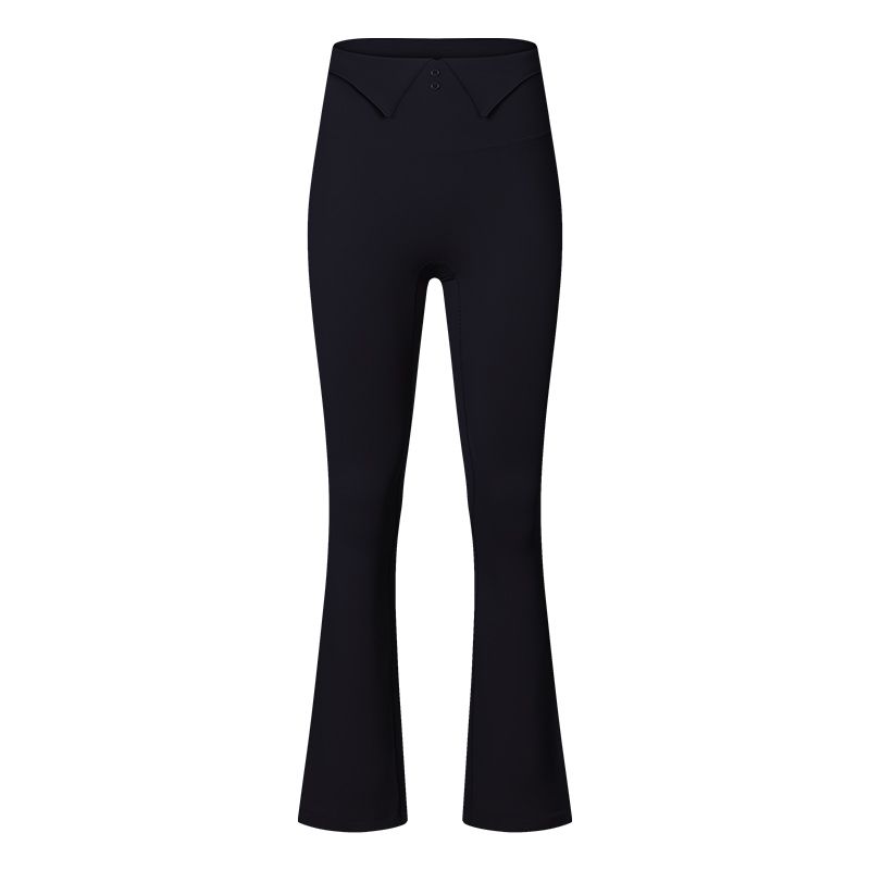 

Fall and Winter Fleece-lined Yoga Pants Women s Outwear Micro-Pull Horn Style in Black Sports Pants Fall and Winter Fitness Pants High Waist Hip Lift Black M/6 (Recommendation 52.50 kg-57.50 kg