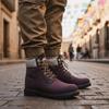 Timberland 6 Zoll Premium Wasserdichter Heritage Stiefel Dia De Muertos Herren Sneaker Lila Dunkelviolett TB0A41MW-EJJ
