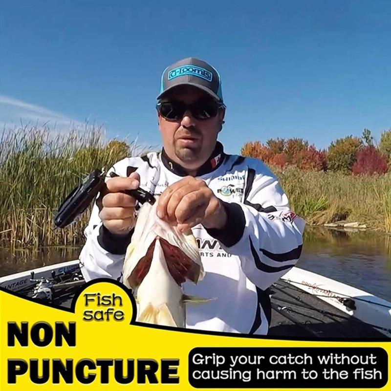 Portable Fish Control Clamps Fishing Pliers Nonslip Handle Plastic Fishing Pliers Fishes Lip Gripper Control Tool