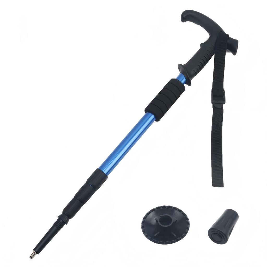 Outdoor Trekking Sticks Telescopic Walking Poles Aluminum Alloy