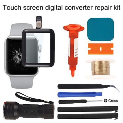 Watch LCD Front Glass Cover Touch Screen Digitizer Replacement with Flex Cable