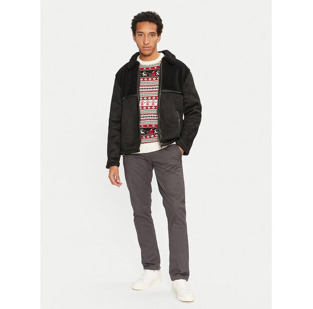Jacke aus Kunstleder Brave Soul MJK-SALTBLACK