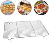 Stainless Steel Cooling Rack Dense Wires Grill Rack New Barbecue Cooking Mesh Shelf  Baking