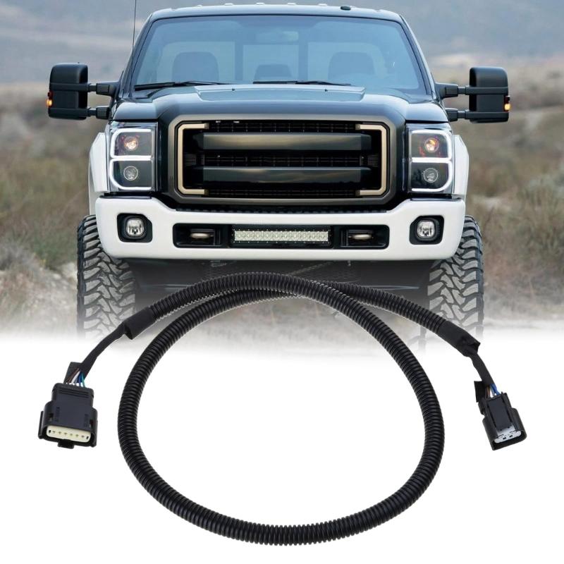 Tailgate Back Up Camera Harness for F250 F350 F450 13-16 DC3Z-14A412-A FC3Z-14A412-A Reverse Rear View Camera Wiring
