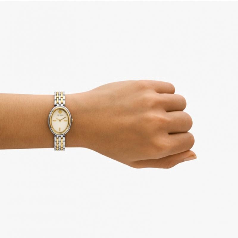 Tory Burch Oval Women Metal Watch Tbw6033