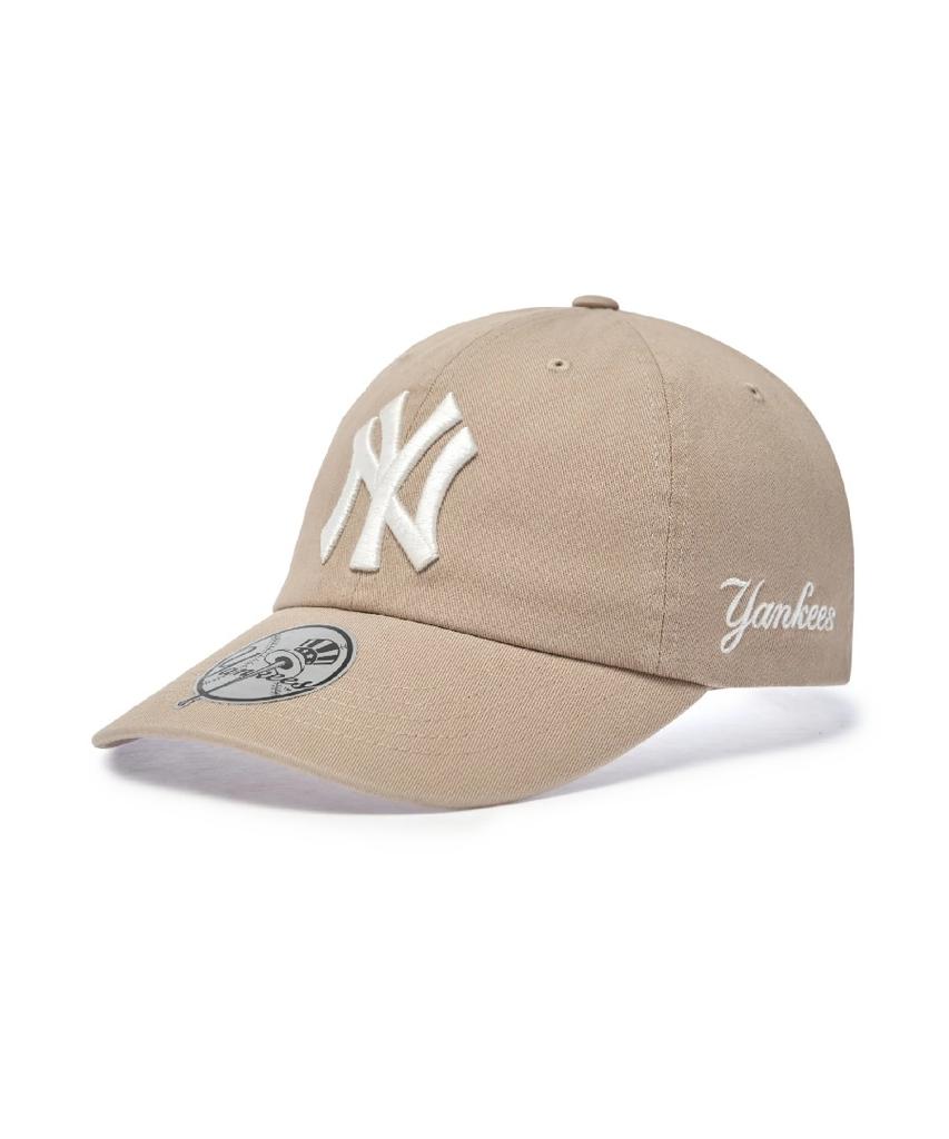 Emelbi Signature Unstructured Ball Cap Ny (Mg.Sand)