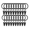 10-30Pcs Curtain Rings Clips for Curtain Hanging Photos Hats Rustproof Vintage Decoration Wire Holder Home DIY Storage Clips