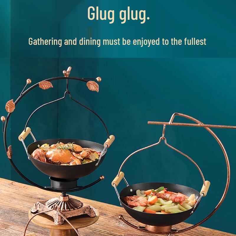 Rustikaler Eisen-Hängeeimer