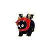 Popular Series Brooch Pumpkin Skull Ghost Alloy Oil Drip Metal Cartoon Punk Horror Badge