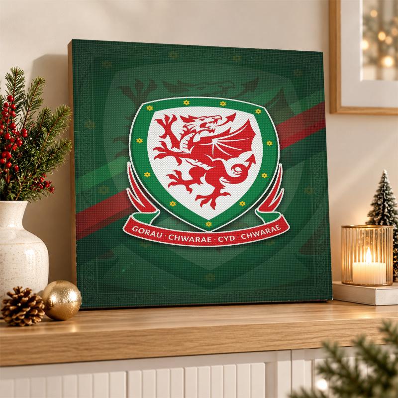 Wales Rugby Diamond Painting Kit 5D Full Drill DIY Diamond Mosaic Wall Art Home Decor