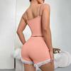 European & American Lace Trim Camisole Shorts Set: Sexy, Fun Pajamas & Outerwear