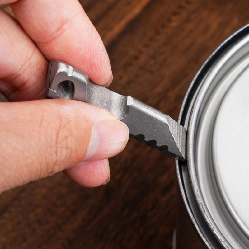 Metal Alloy Mini Pry Bar Portable Bottle Opener Multifunctional Tool For Outdoors And Daily Use