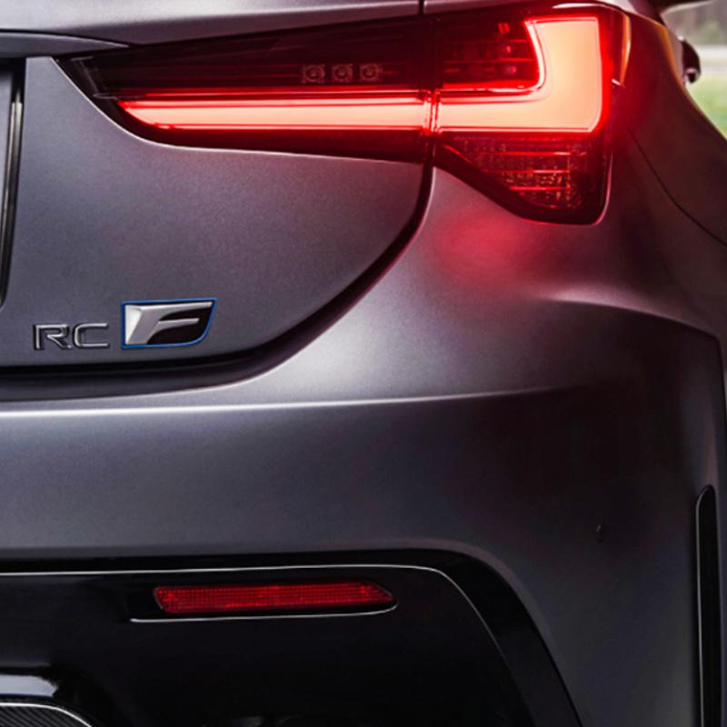 F SPORT Prémiové kovové autoemblém - Odolná vnější dekorační nálepka pro všechna vozidla