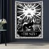 Tarot Tapestry Wall Hanging Witchcraft Divination Bed Sheet Beach Mat Bohemian Hippie TAPIZ  Home Decor  Temperance Tapestr