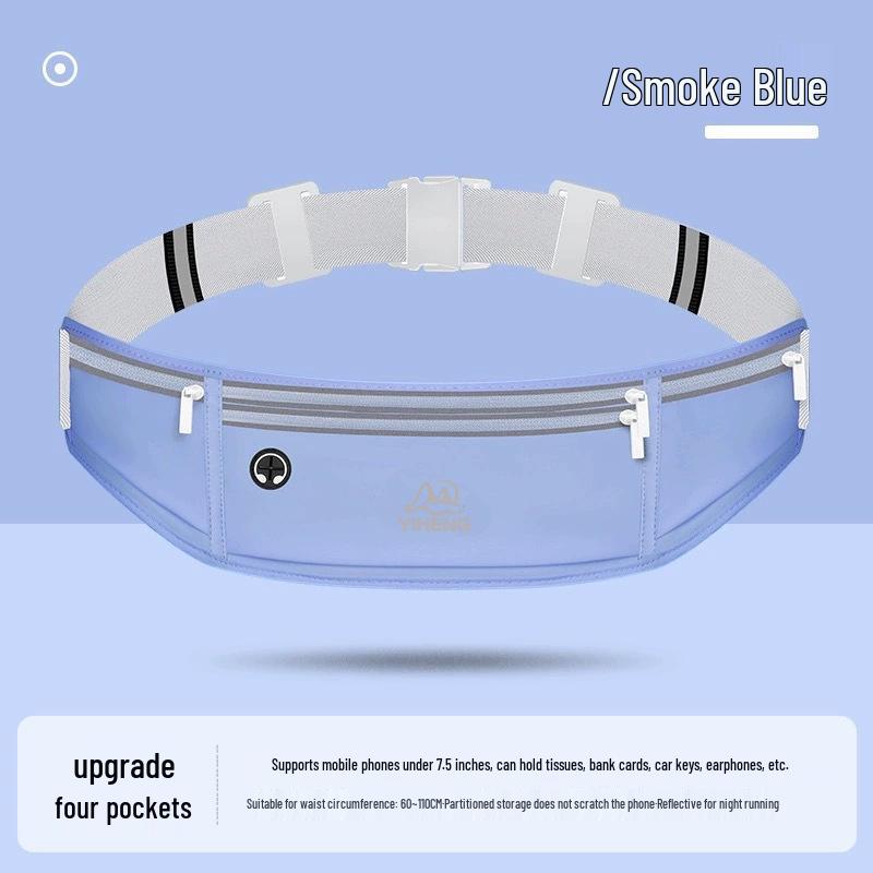 Unisex Waterproof Lightweight Running Waist Bag - Fashionable Outdoor Fitness Gear
