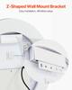 LED Bathroom Mirror 3 Color Anti-fog Wall Mounted Round Vanity Mirror 60cm