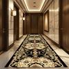 Retro Style Aisle Carpet Runner Non-slip Long Corridor Carpets Washable Porch Entry Doormat Luxury Living Room Hallway Area Rugs