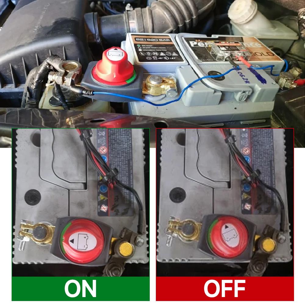 12-48V Power Cut Master Isolator 300A Battery Disconnect Switch For Cars, Rvs & Boats (Negative, On/Off) Battery Isolator