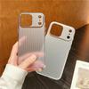 Corrugated Matte Plain Shockproof PC Hard Case for 17 Pro Max 16 15 14