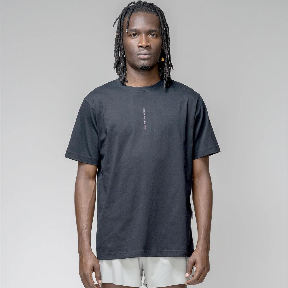 H. Kumori Shade Regular T-Shirt - Black M
