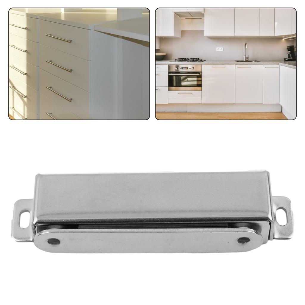 Magnetic Catch Latch Door Lock Heavy Duty Cabinet Magnet Kitchen Latch Catch With Screws Furniture Hardware