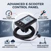 SM Connector E Bike Display ABS Control Panel Display Lightweight Scooter Display Panel  E Bikes