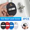 4pz Copertura Protettiva Elastica per Fibbia Serratura Portiera Auto in Silicone Per Porsche Cayenne Panamera Macan 911 Taycan Boxster Cayman 918Pajun
